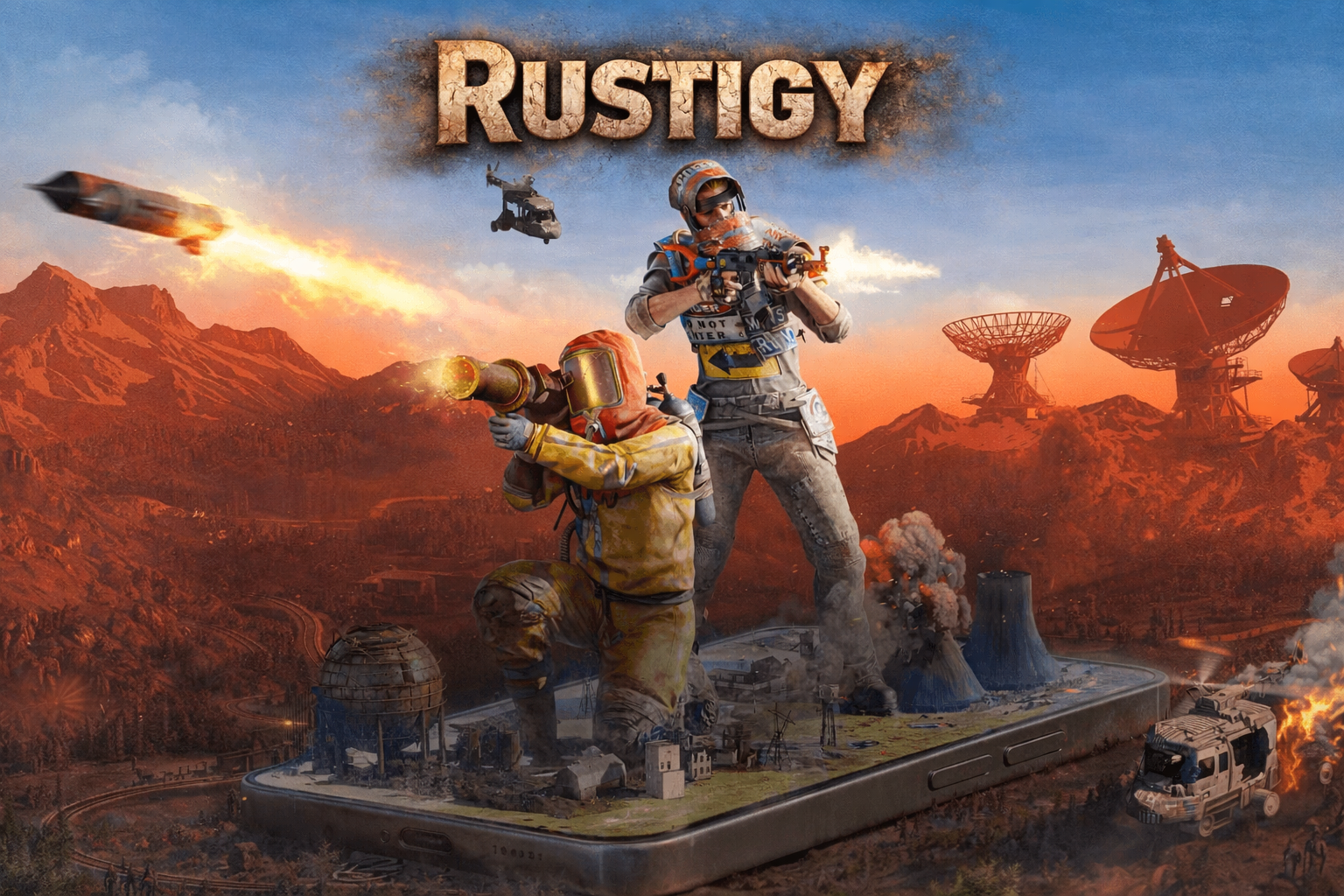 RUSTIGY BATTLE - PVP | Building | Fun image